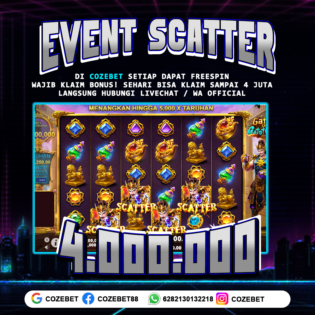 Cozebet >> Rtp Paling Slot Tergacor Dengan Mudah Fitur Jackpot Tertinggi